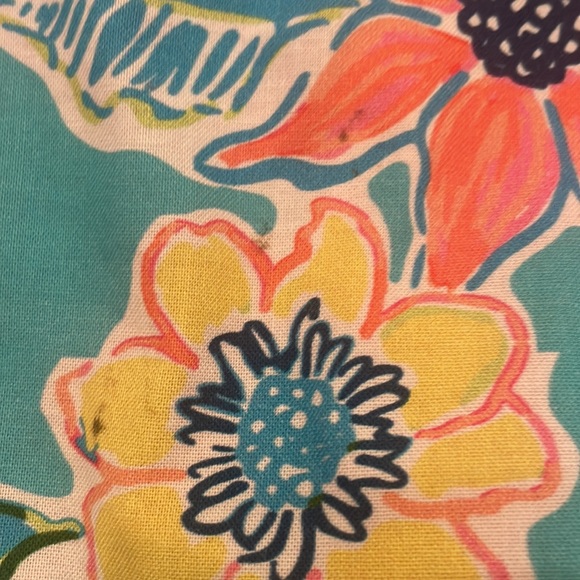 J. Bailey Girls Ocean Floral Print Skort - Picture 6 of 7